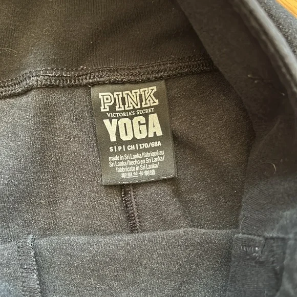 Pink Victoria Secret Yoga Leggings - Picture 2 of 4